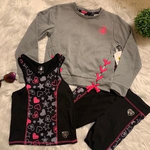 Body Glive 3pc Athletic Outfit